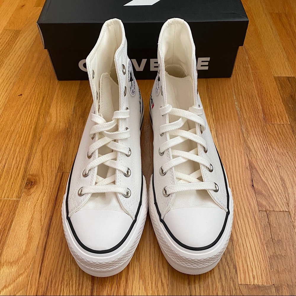 Rare Converse Chuck Taylor All Star Lift High Top Platform Women’s Sneakers - Picture 8 of 11